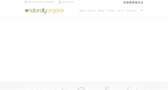 Desktop Screenshot of naturallyorganix.com